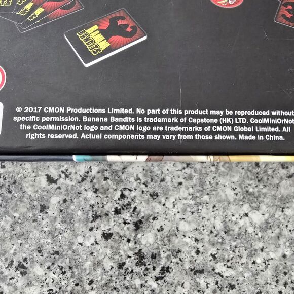 Banana Bandits Board Game By CMON Family Strategy 2016 Edward Chan Complete - Picture 6 of 14